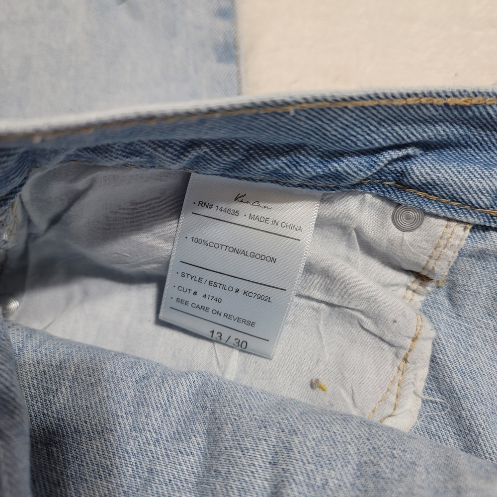 KanCan Light Blue Distressed Boyfriend Jeans‎ - Picture 6 of 6